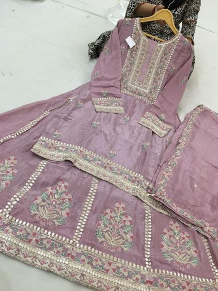 Ready to wear stitched suits –Light Pink