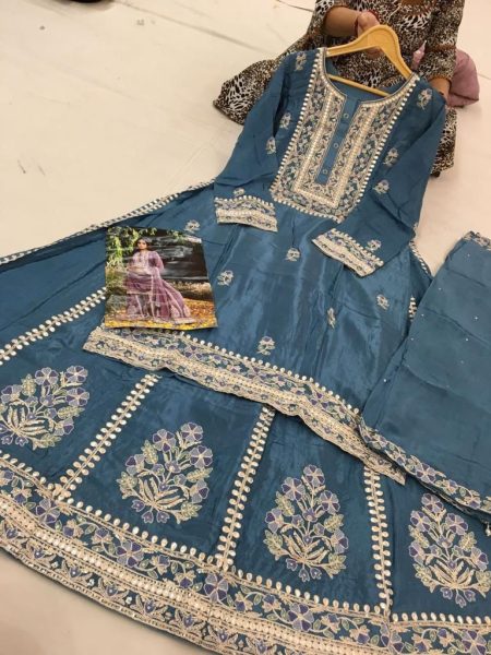 Ready to wear stitched suits – Blue